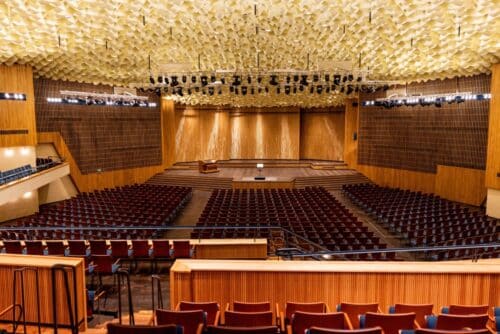 Der große Saal der Beethovenhalle Bonn, Pressefoto