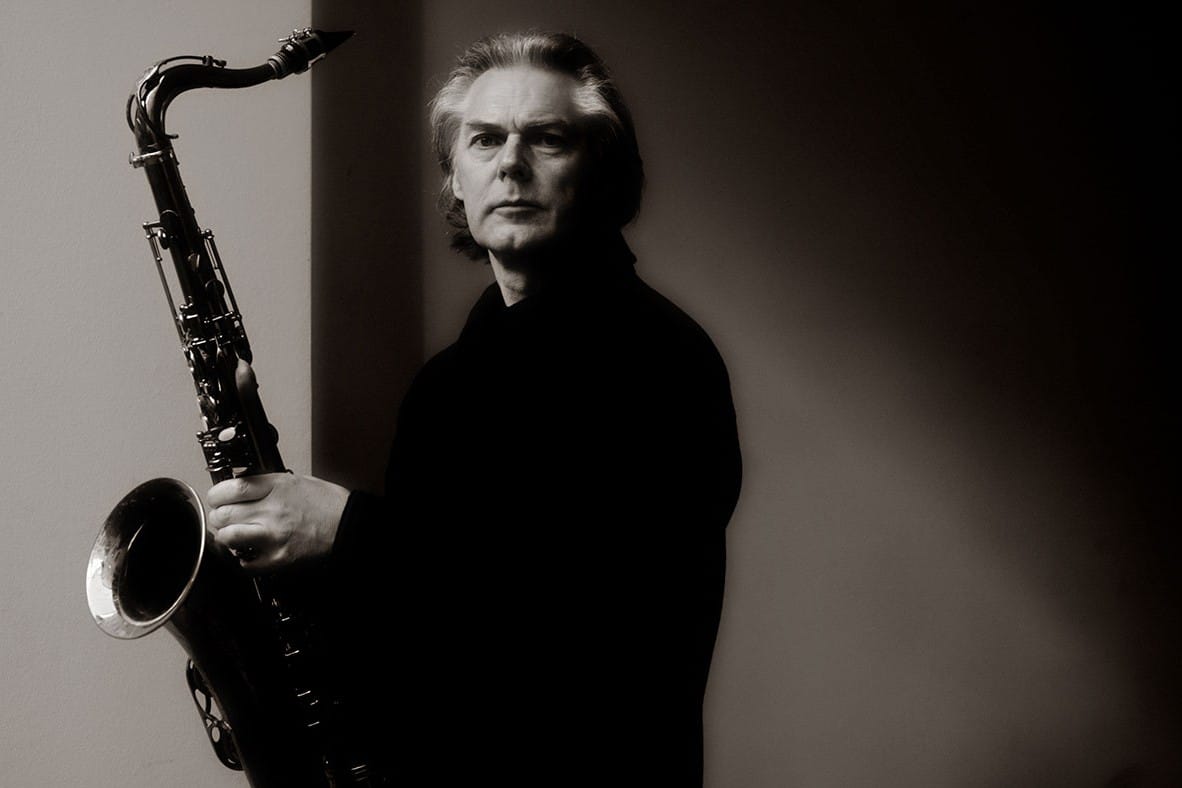 Jan Garbarek mit Saxophon, Promofoto