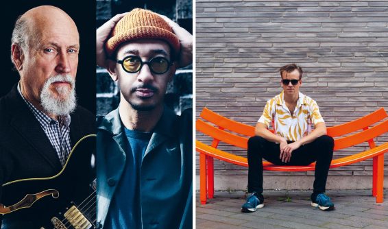 050126_Collage John Scofield / Gerald Clayton / Marius Neset Promofotos © Nick Suttle / oagata/ Werner Siebert